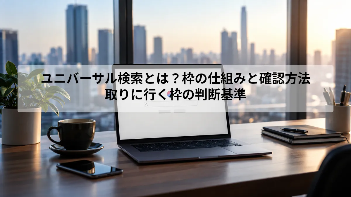 ユニバーサル検索とは