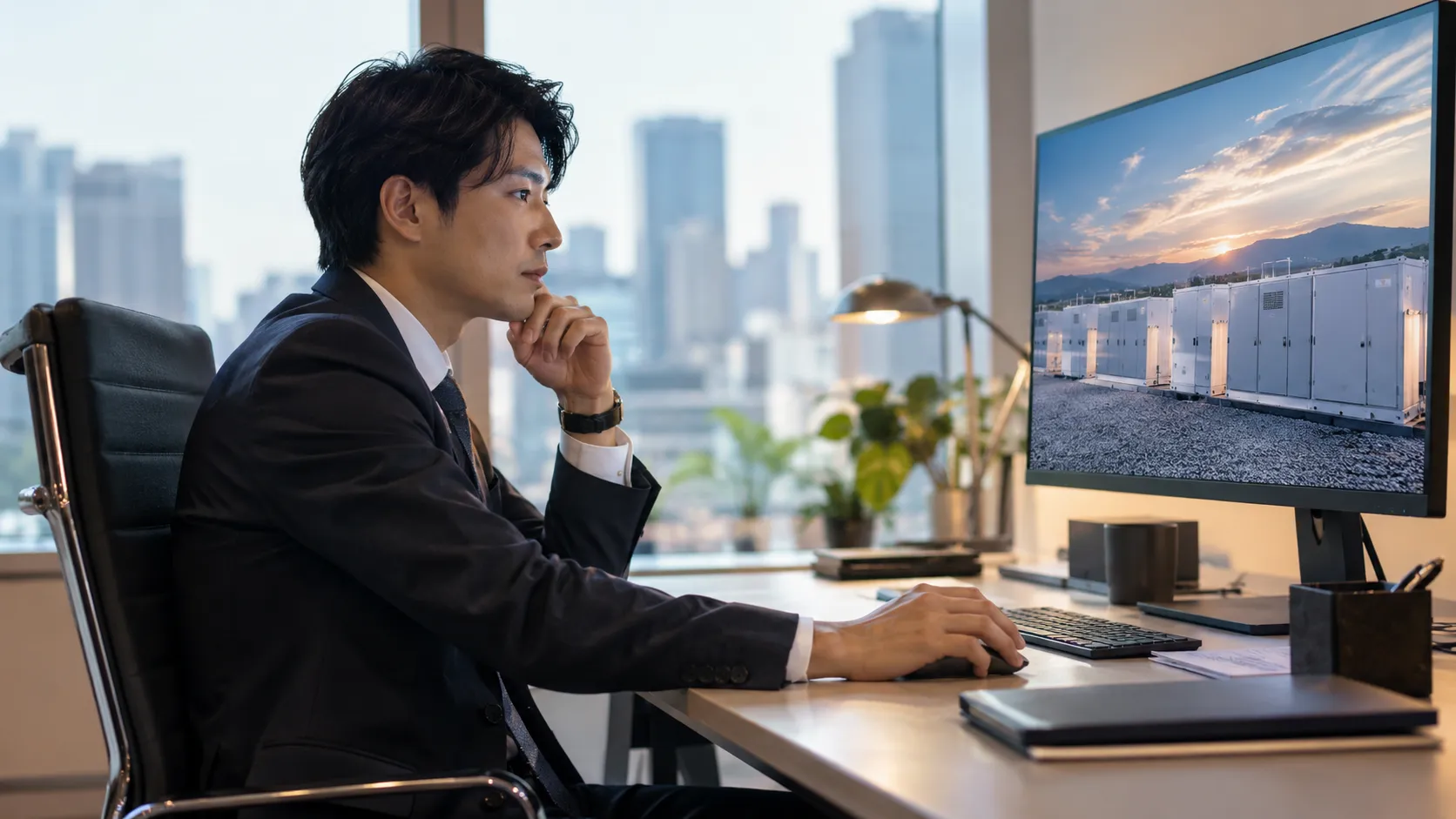 系統用蓄電池 投資 小口