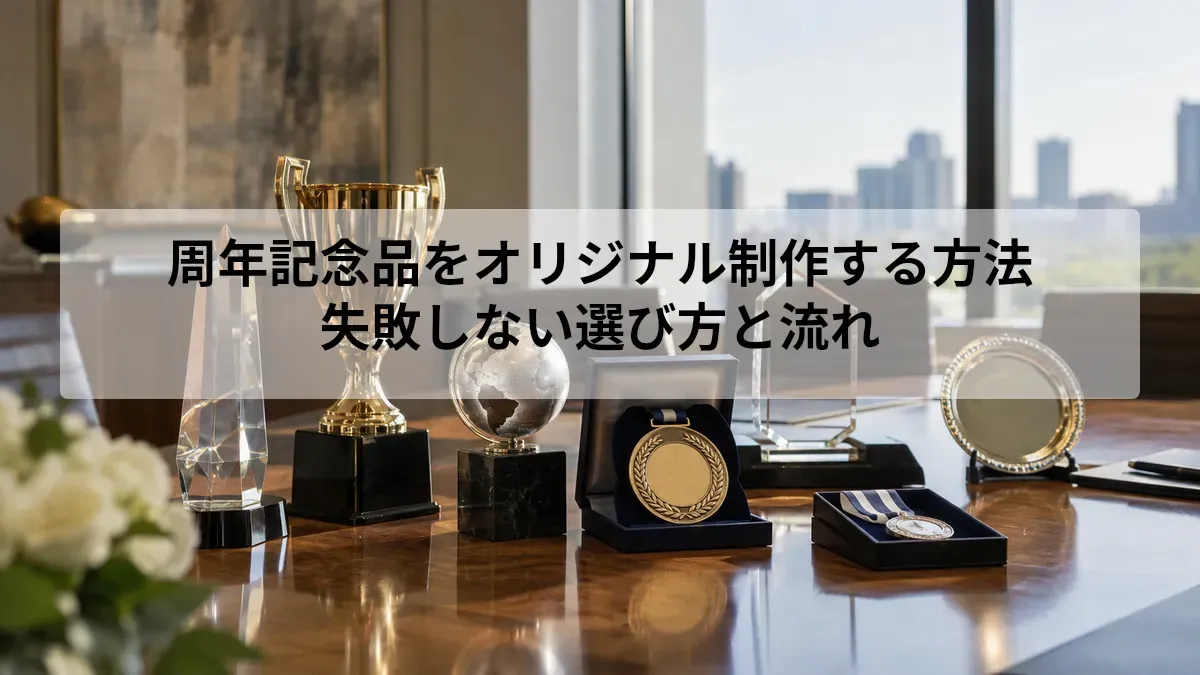 周年記念品 オリジナル 制作