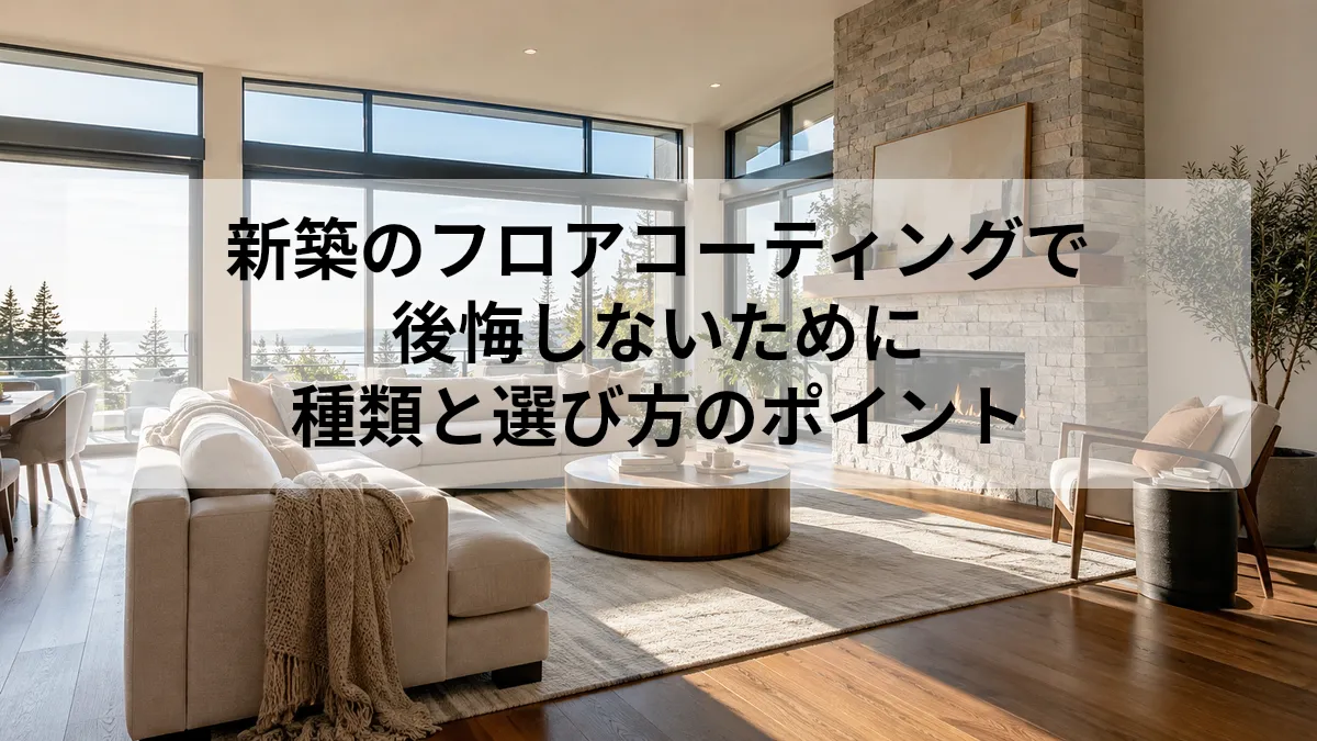 新築 フロアコーティング 後悔