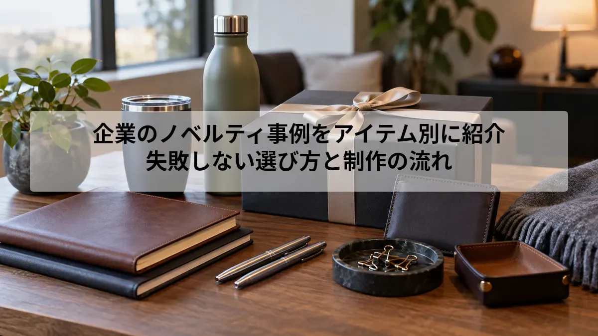 企業 ノベルティ 事例