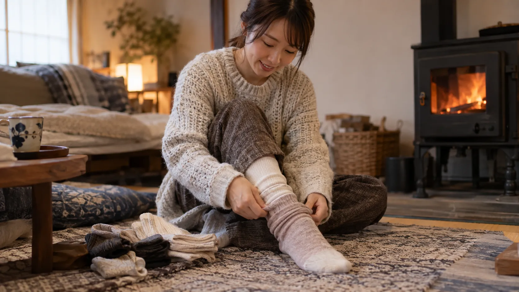 冷えとり 健康法 靴下