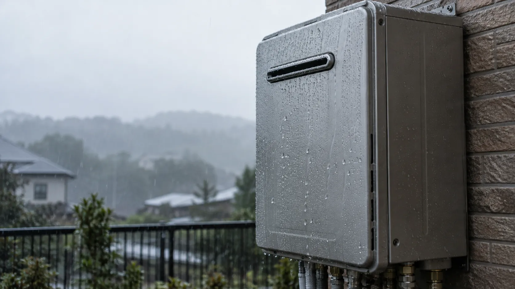 給湯器 雨の日 エラー