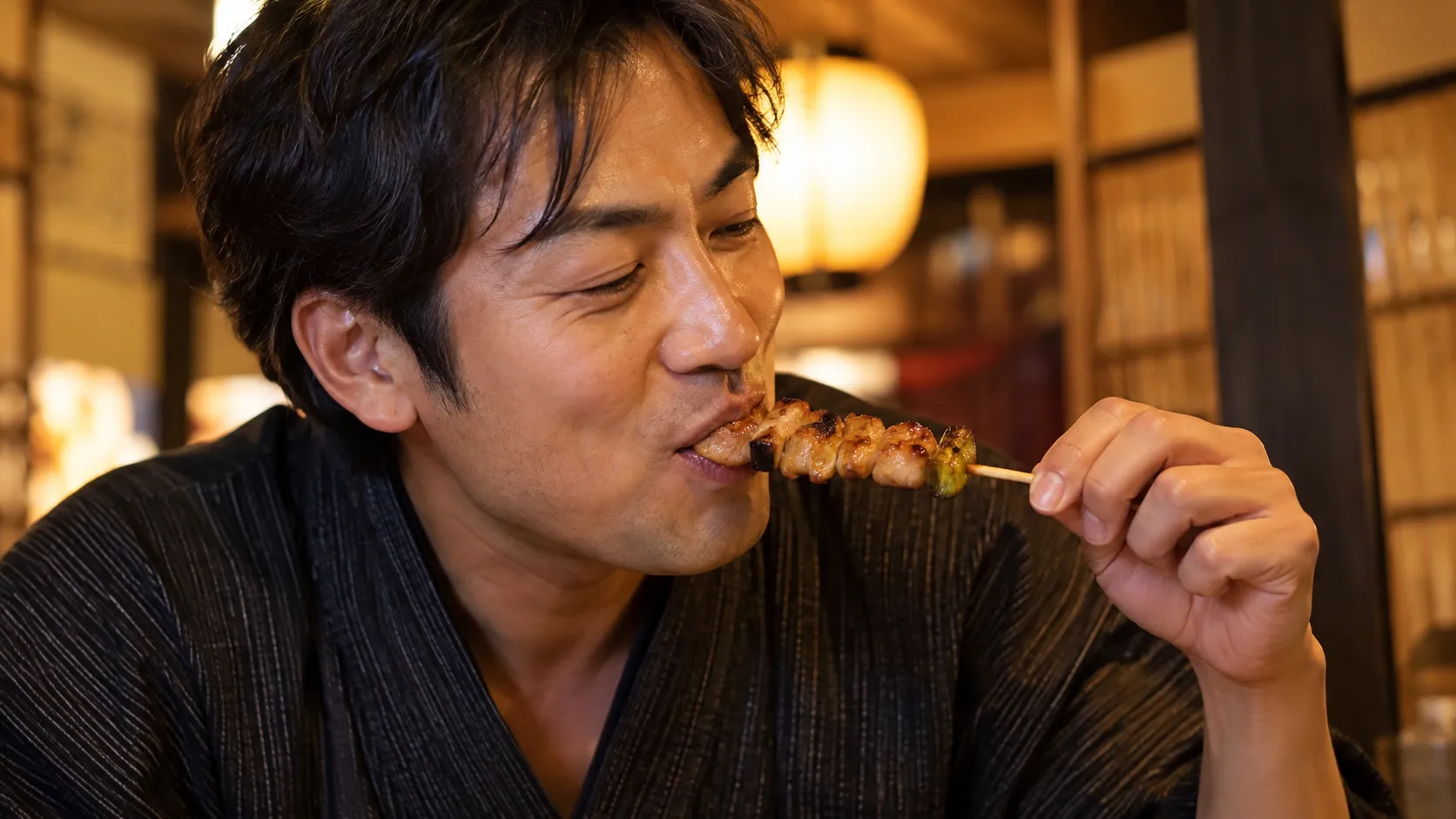 焼き鳥 食べ方 マナー